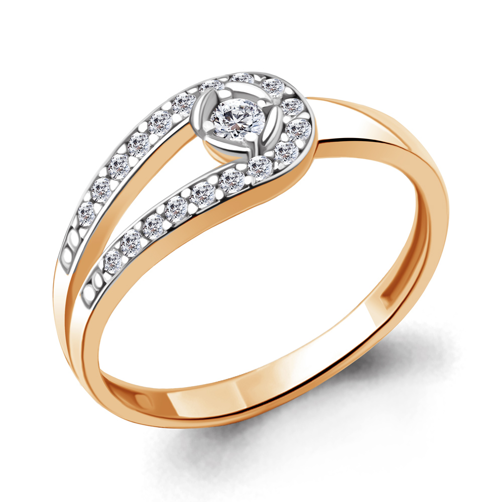 

Кольцо из серебра р. 17 AQUAMARINE 67161А_925_з, 67161А_925_з