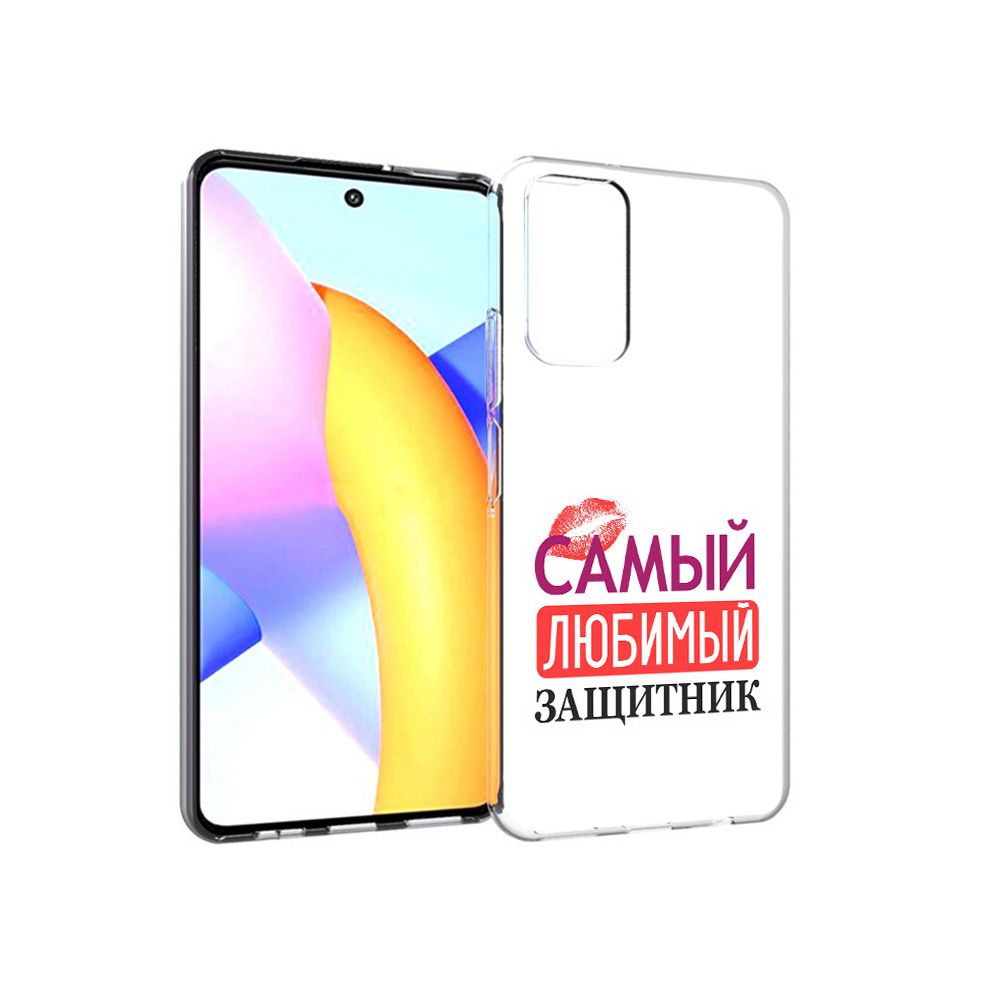 

Чехол MyPads Tocco для Huawei Honor 10 X Lite любимый защитник, Прозрачный, Tocco