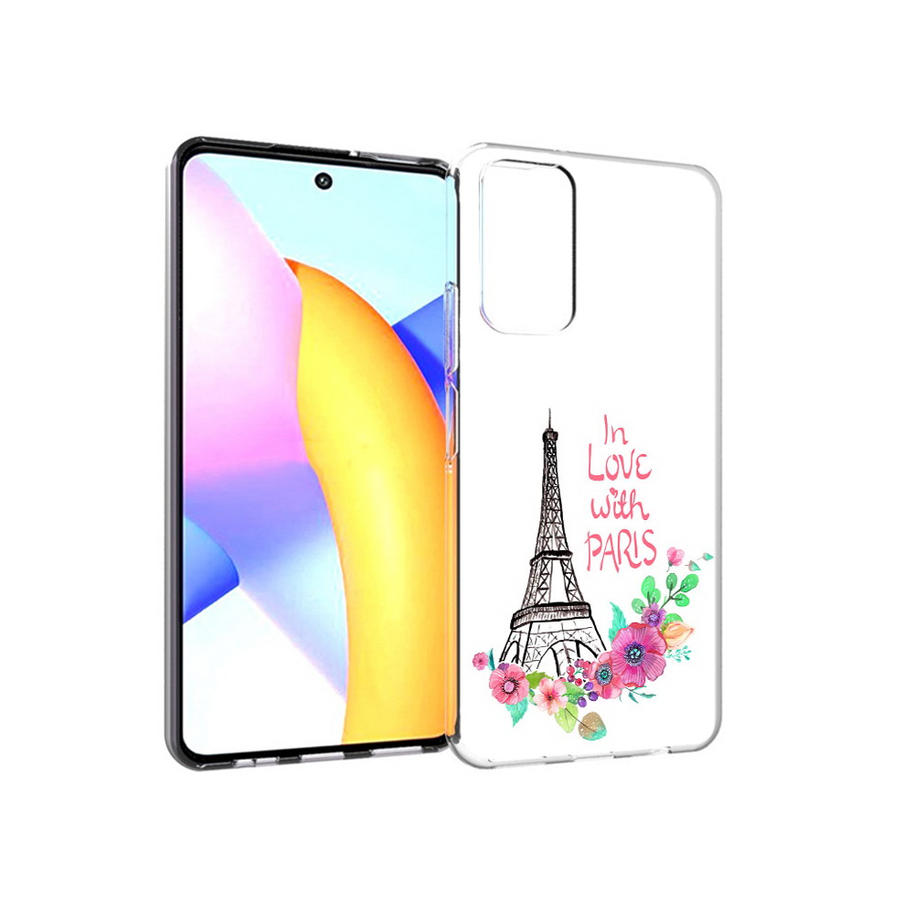 

Чехол MyPads Tocco для Huawei Honor 10 X Lite любимый париж, Прозрачный, Tocco