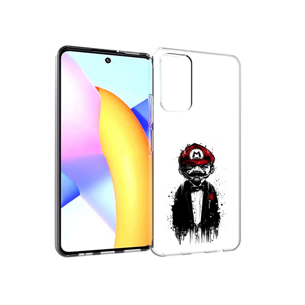 

Чехол MyPads Tocco для Huawei Honor 10 X Lite марио, Прозрачный, Tocco