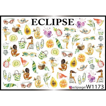 

Набор, Eclipse, Слайдер-дизайн W №1173, 2 шт., Разноцветный