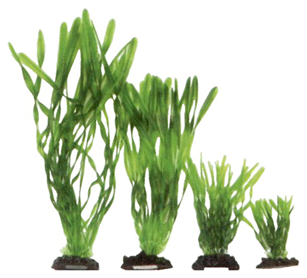 Искусственное растение Vitality Валлиснерия спиральная, зеленый, 30 см