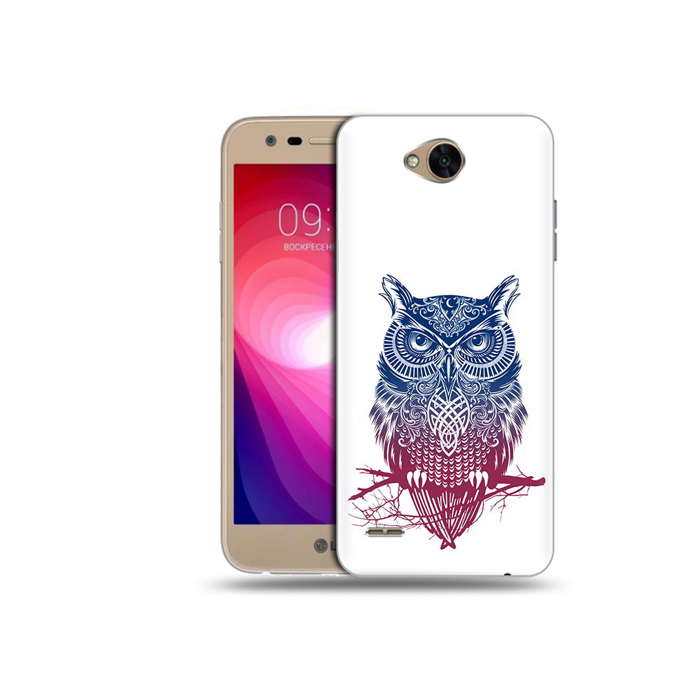 

Чехол MyPads Tocco для LG X Power 2 хиппи сова, Прозрачный, Tocco