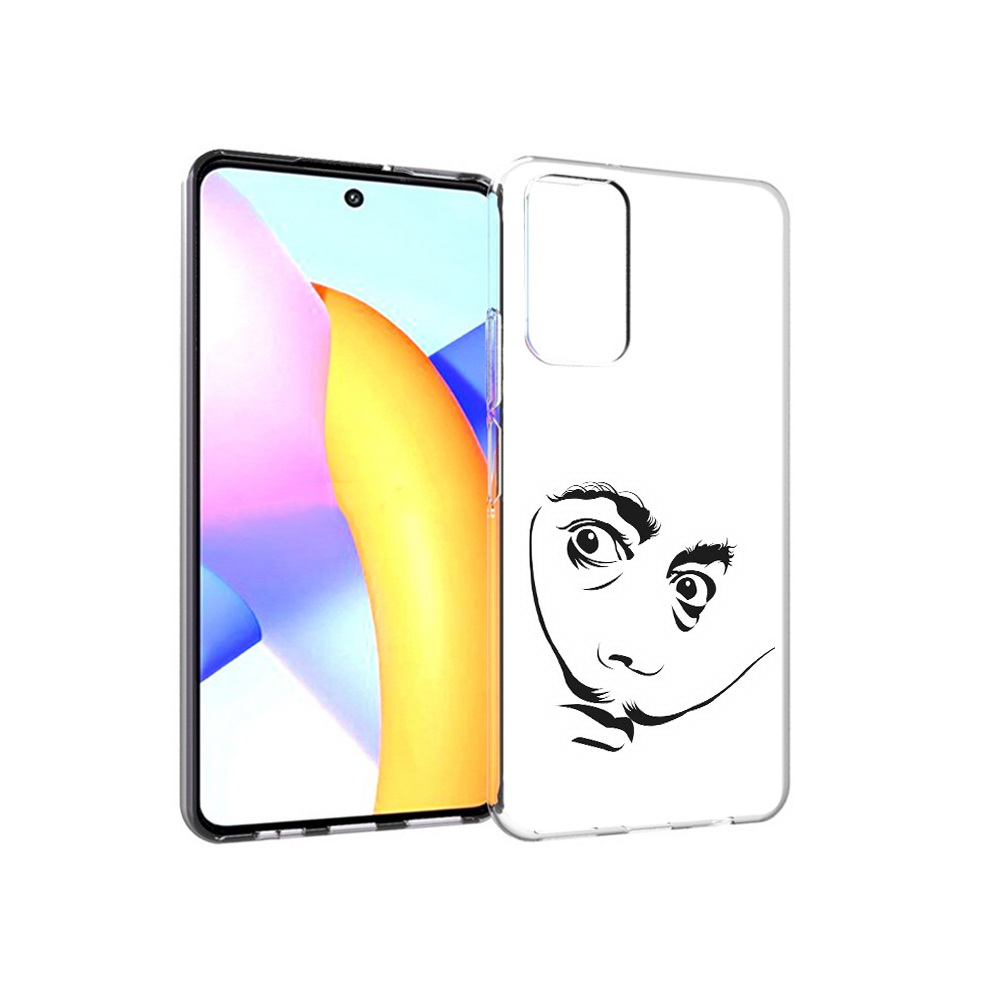 

Чехол MyPads Tocco для Huawei Honor 10 X Lite мужчина с длинными усами, Прозрачный, Tocco