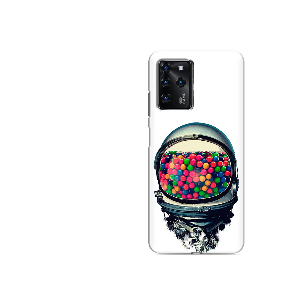 

Чехол MyPads Tocco для ZTE Blade V30 Vita шлем космонавта (PT224728.460.700), Прозрачный, Tocco