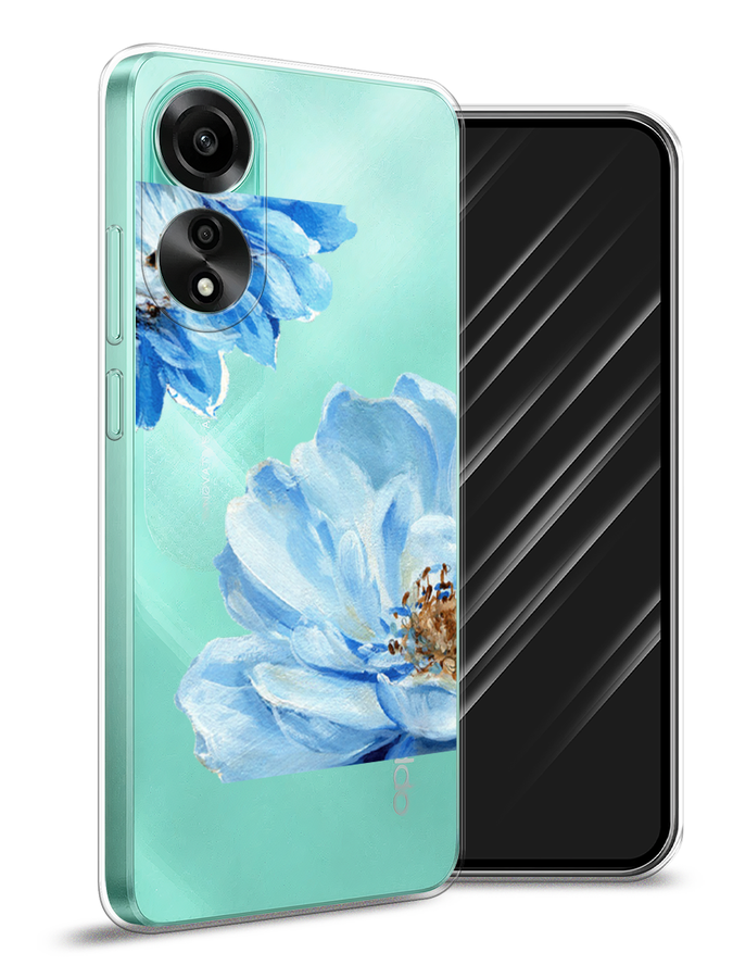 

Чехол Awog на Oppo A78 4G "Голубые клематисы", Голубой, 2514750-1