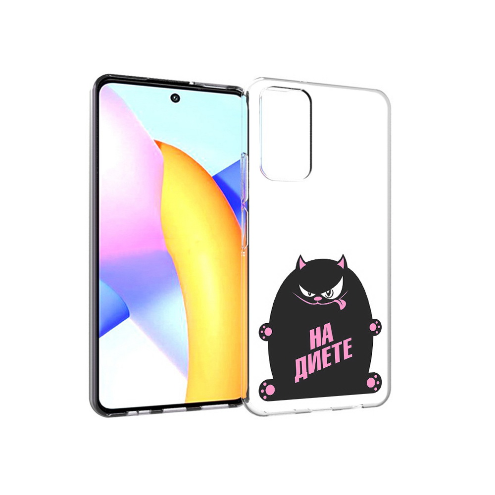 

Чехол MyPads Tocco для Huawei Honor 10 X Lite на диете, Прозрачный, Tocco