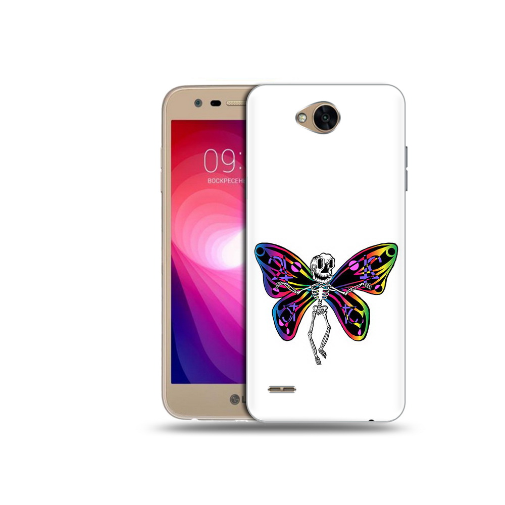

Чехол MyPads Tocco для LG X Power 2 эффект бабочки, Прозрачный, Tocco