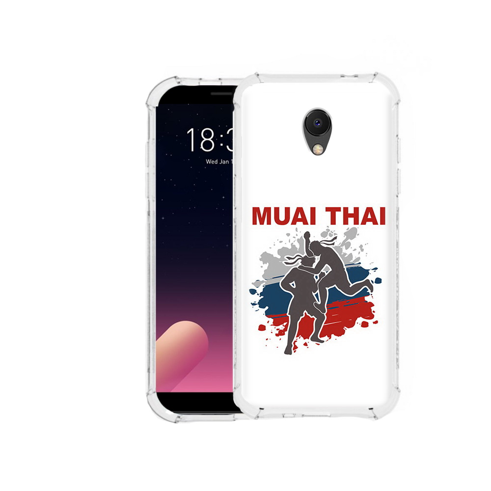 

Чехол MyPads Tocco для Meizu M6S Муайтай, Прозрачный, Tocco
