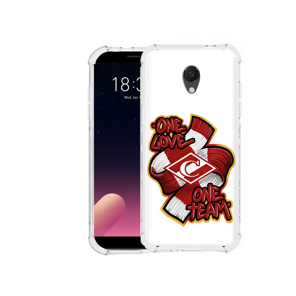 

Чехол MyPads Tocco для Meizu M6S Одна любовь-Спартак, Прозрачный, Tocco