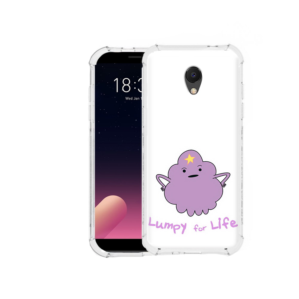 

Чехол MyPads Tocco для Meizu M6S Принцесса пупырчатого королевства, Прозрачный, Tocco