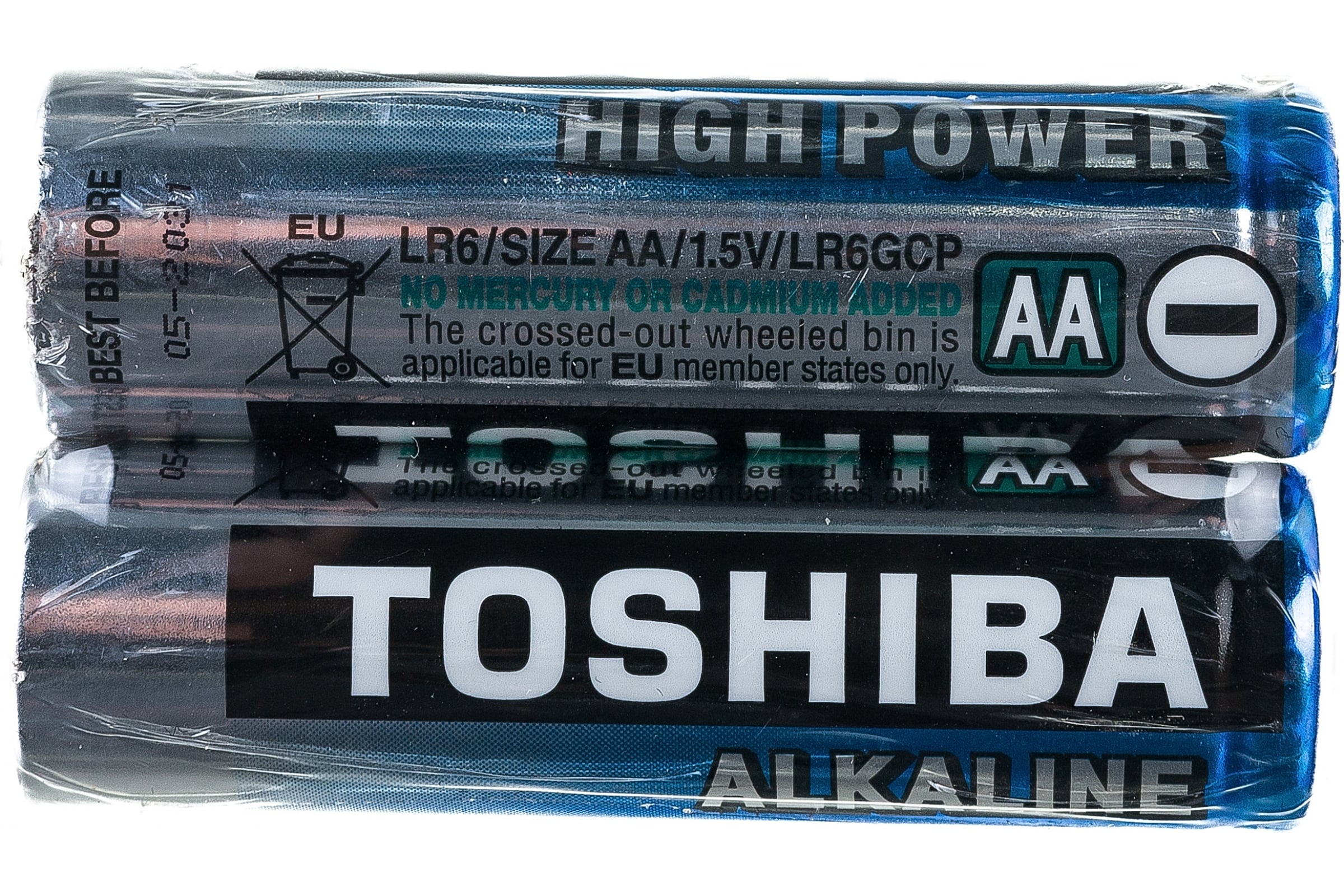 Toshiba элемент питания алкалиновый LR6 2/shrink 3411