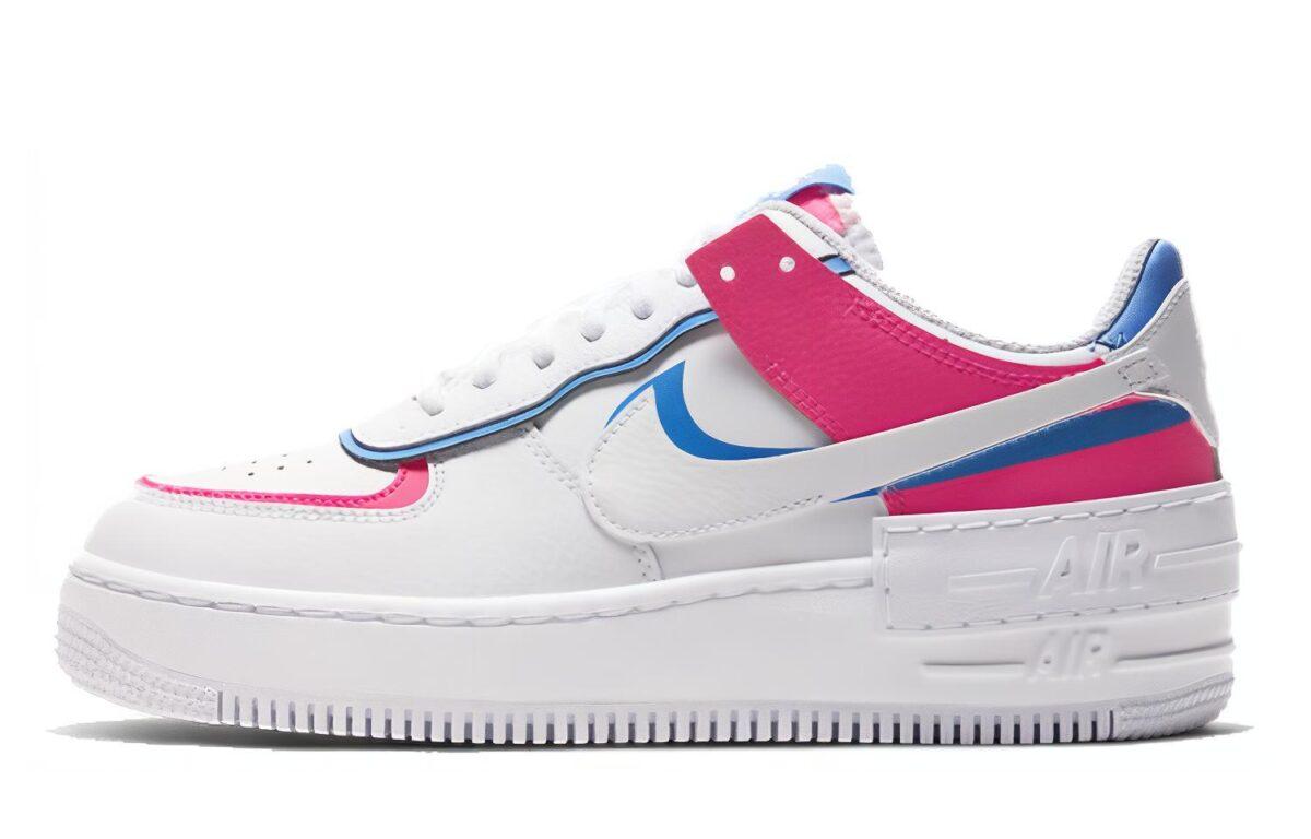 

Кеды унисекс Nike Air Force 1 Shadow белые 38 EU, Белый, Air Force 1 Shadow