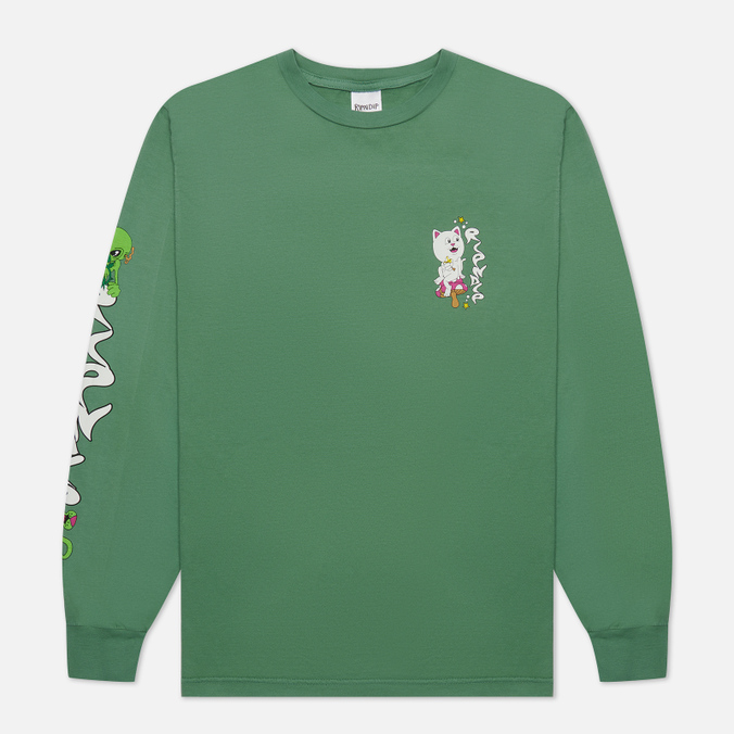 

Лонгслив мужской Ripndip RND9051 зеленый M, RND9051