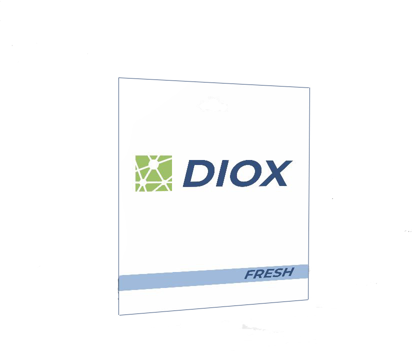 Нейтрализатор запаха для холодильника, СВЧ DIOX Fresh 1 картридж, 10г поглотитель запаха и влаги для холодильника eurohouse