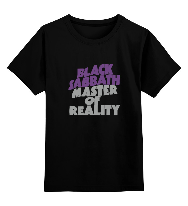 

Футболка детская Printio Black sabbath цв. черный р. 116, Black sabbath