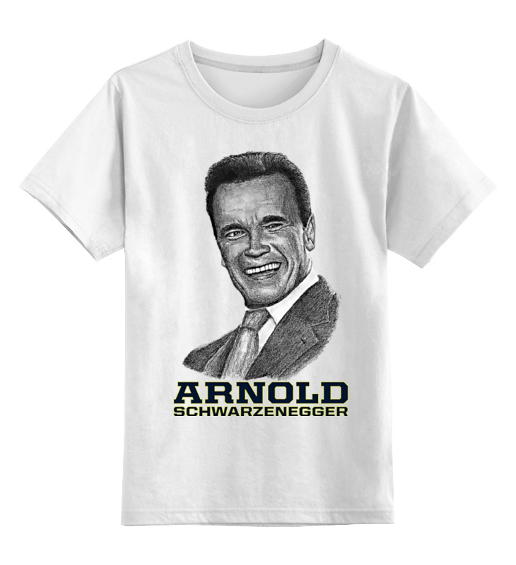 

Футболка детская Printio Arnold schwarzenegger цв. белый р. 116, Arnold schwarzenegger