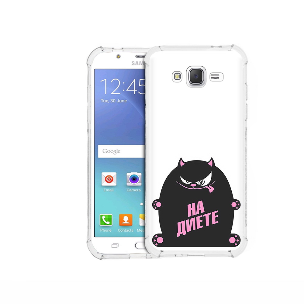 

Чехол MyPads Tocco для Samsung Galaxy J5 (2015) на диете (PT15272.579.492), Прозрачный, Tocco