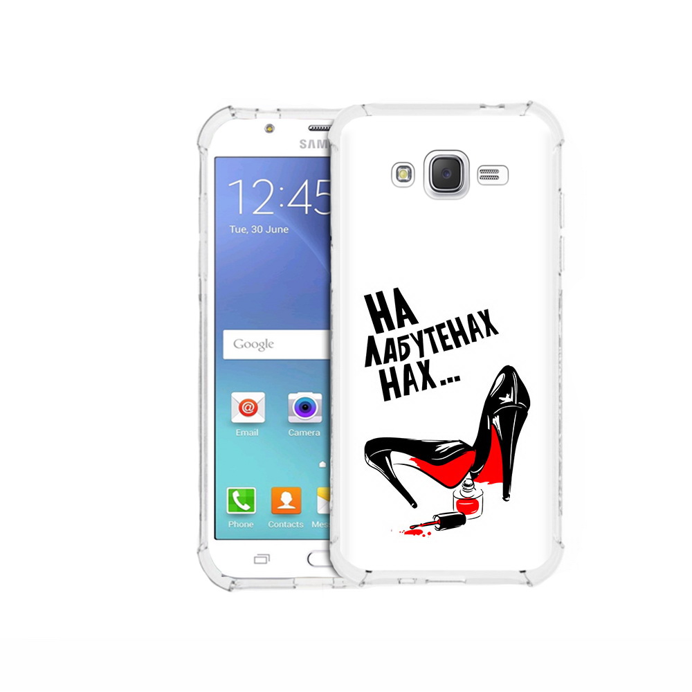 

Чехол MyPads Tocco для Samsung Galaxy J5 (2015) на лабутенах (PT15272.579.493), Прозрачный, Tocco