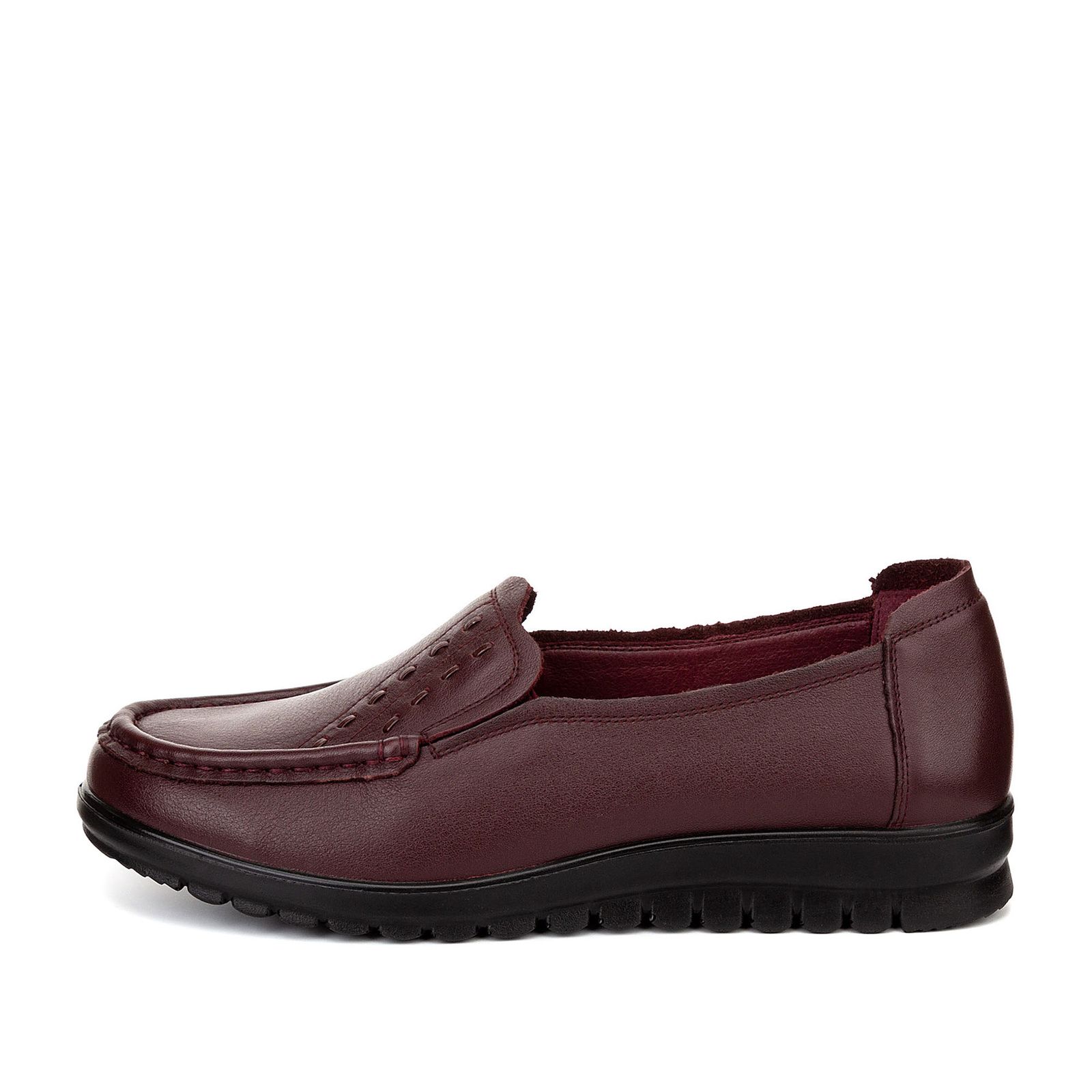 

Мокасины женские MUNZ SHOES 245-21WB-098KT бордовые 41 RU, 245-21WB-098KT