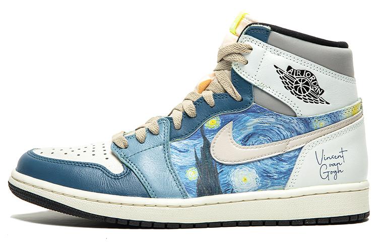 

Кеды унисекс Jordan Air Jordan 1 High голубые 45 EU, Голубой, Air Jordan 1 High