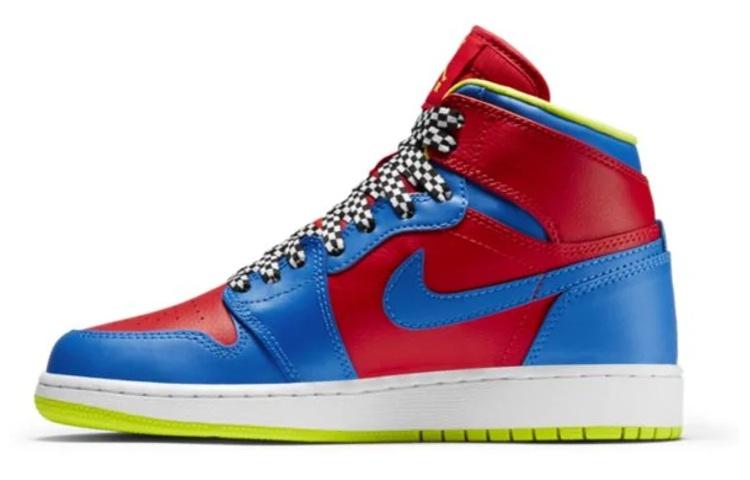 

Кеды унисекс Jordan Air Jordan 1 High разноцветные 37.5 EU, Разноцветный, Air Jordan 1 High