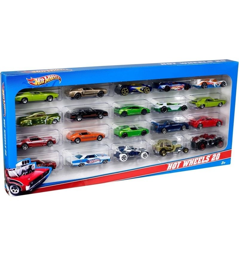 

Набор пластиковых машинок Hot Wheels® (упаковка из 20-ти) H7045 DPG53