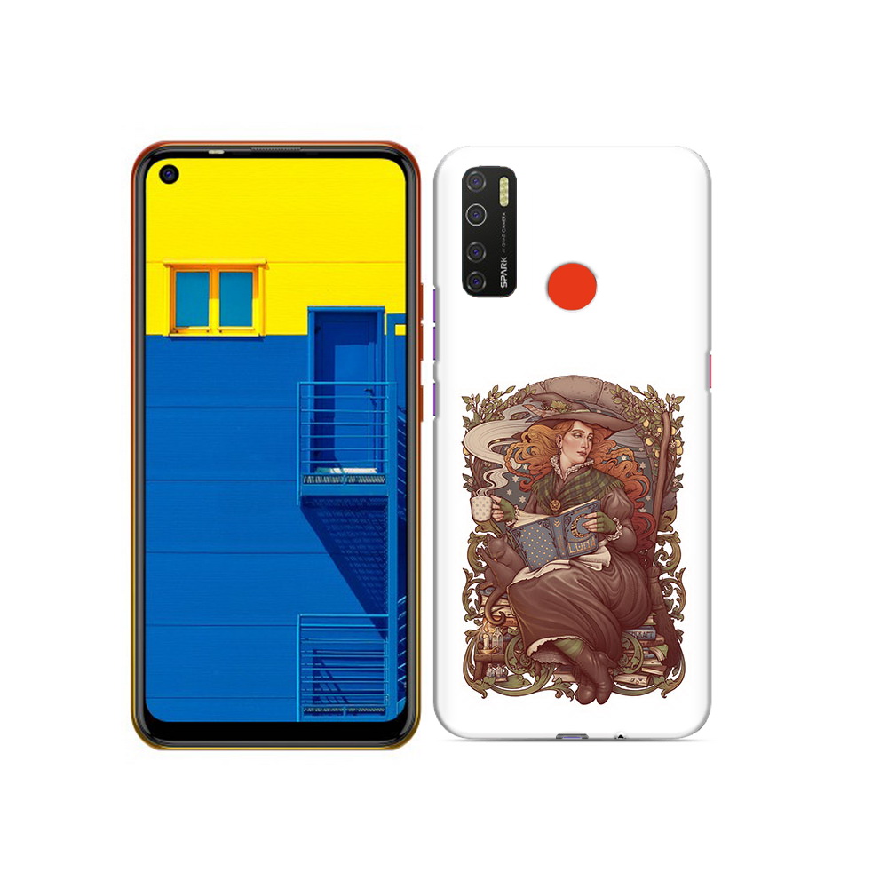 

Чехол MyPads Tocco для Tecno Spark 5 Женские_126, Tocco