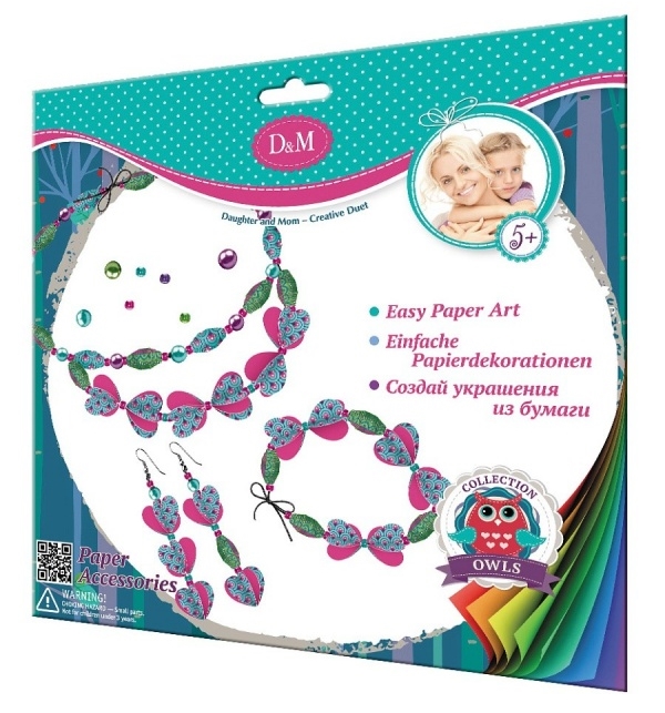 

Бумажные украшения Совы D&M / Делай с Мамой 57425