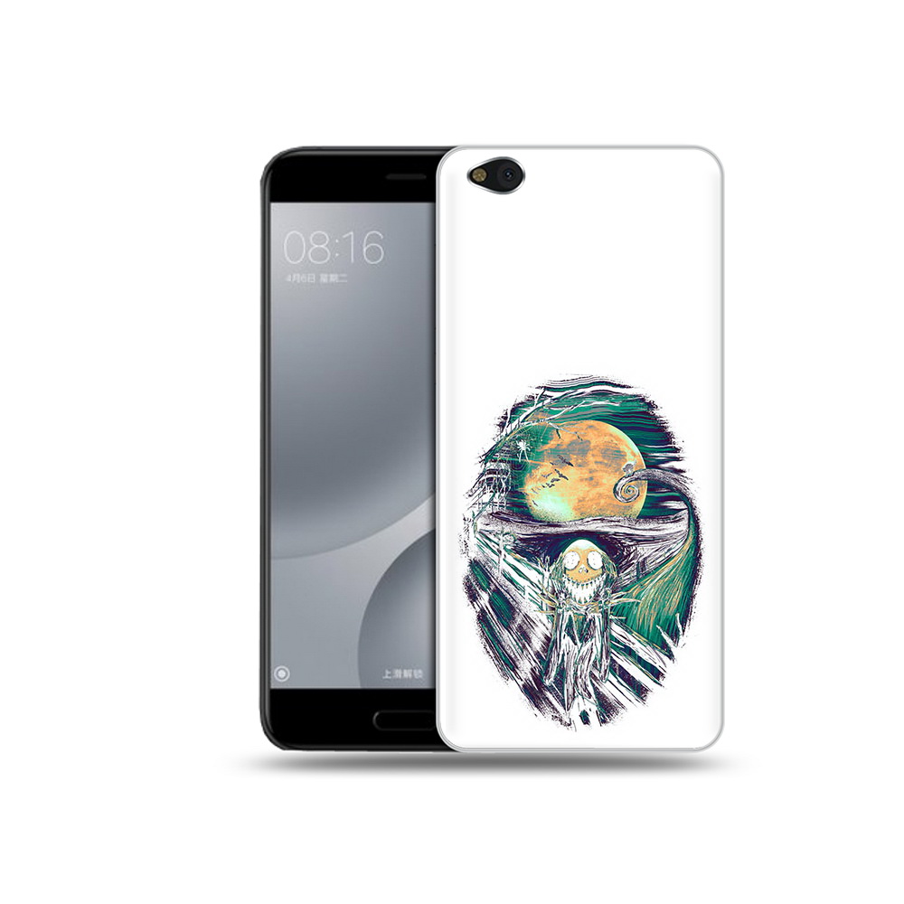

Чехол MyPads Tocco для Xiaomi Mi 5C зубастое существо абстракция (PT61938.328.370), Прозрачный, Tocco