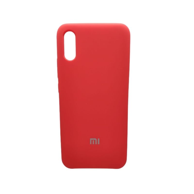 фото Чехол silicone cover xiaomi redmi 9a (красный) nobrand