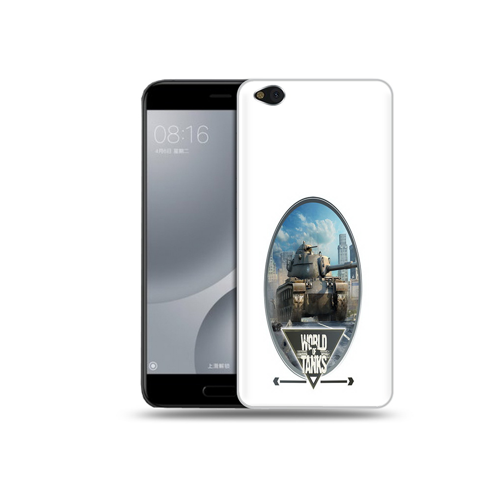 

Чехол MyPads Tocco для Xiaomi Mi 5C игра с танками (PT61938.328.375), Прозрачный, Tocco