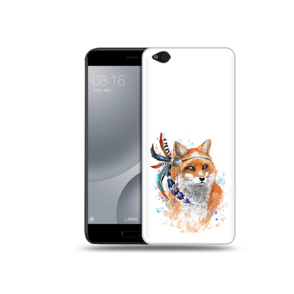 

Чехол MyPads Tocco для Xiaomi Mi 5C инду лиса (PT61938.328.377), Прозрачный, Tocco