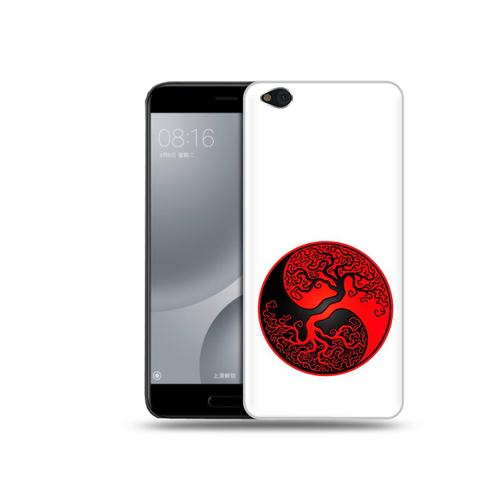 

Чехол MyPads Tocco для Xiaomi Mi 5C инь янь дерево (PT61938.328.379), Прозрачный, Tocco