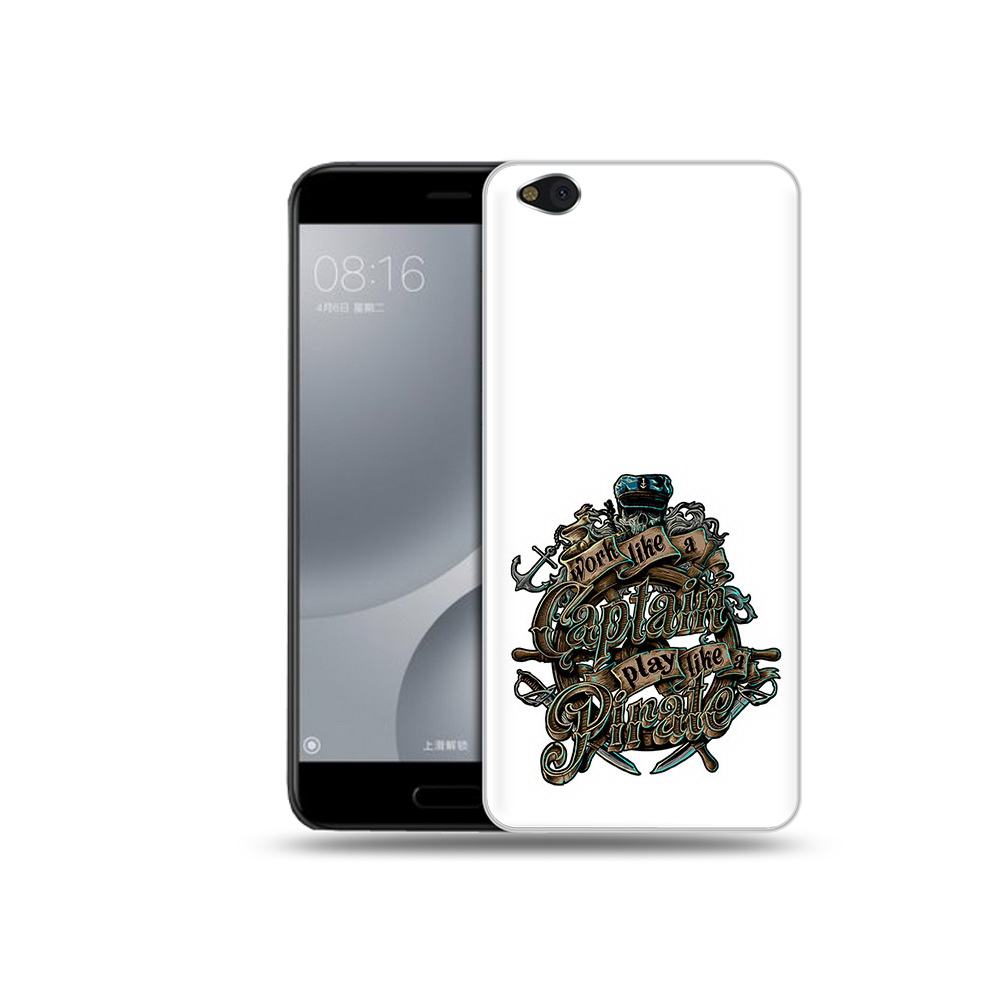 

Чехол MyPads Tocco для Xiaomi Mi 5C капитан пиратов (PT61938.328.385), Прозрачный, Tocco