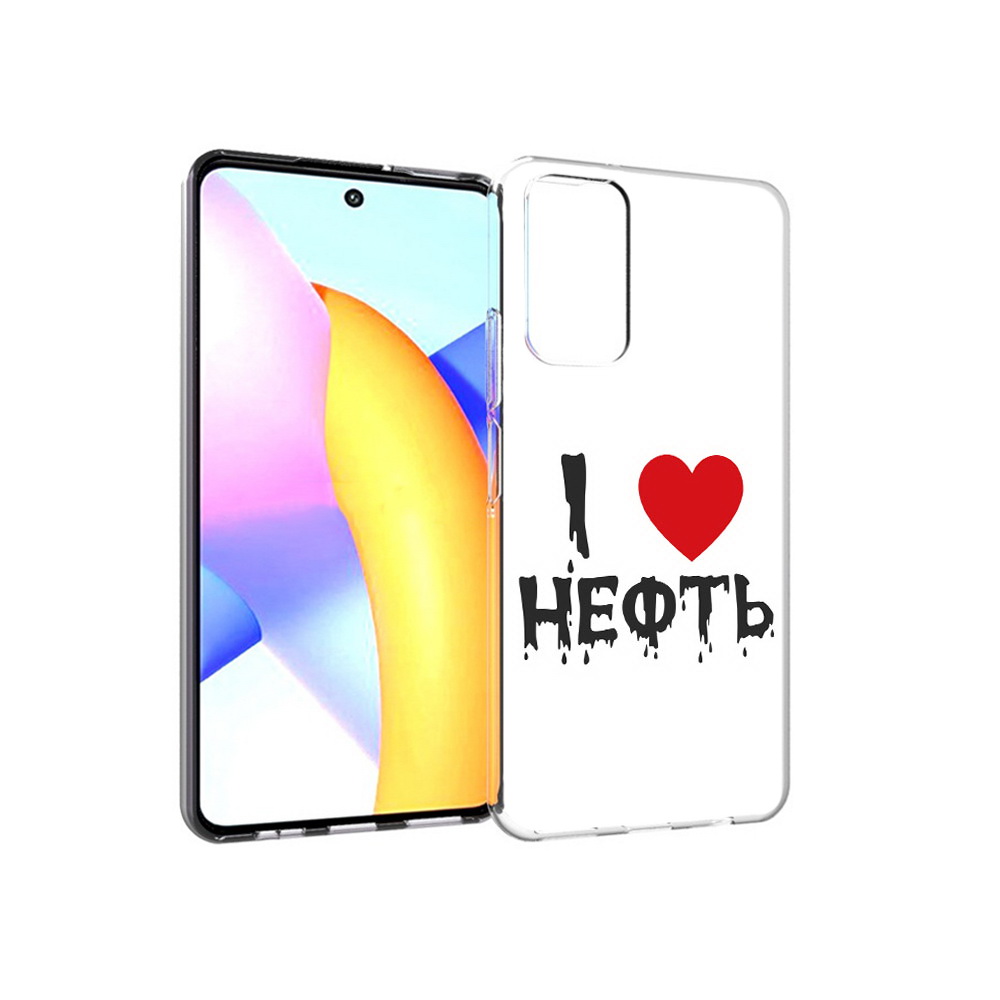 

Чехол MyPads Tocco для Huawei Honor 10 X Lite нефть, Прозрачный, Tocco