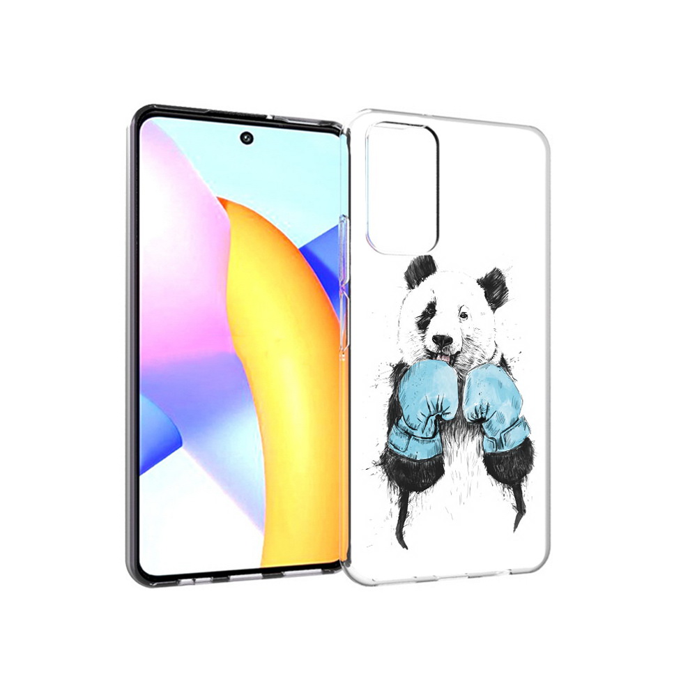 

Чехол MyPads Tocco для Huawei Honor 10 X Lite панда боксер, Прозрачный, Tocco