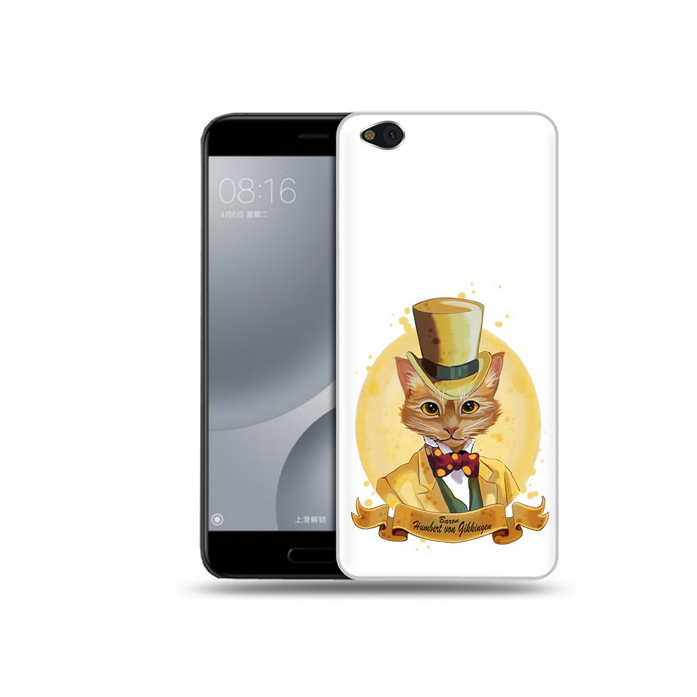 

Чехол MyPads Tocco для Xiaomi Mi 5C кот юрист (PT61938.328.401), Прозрачный, Tocco
