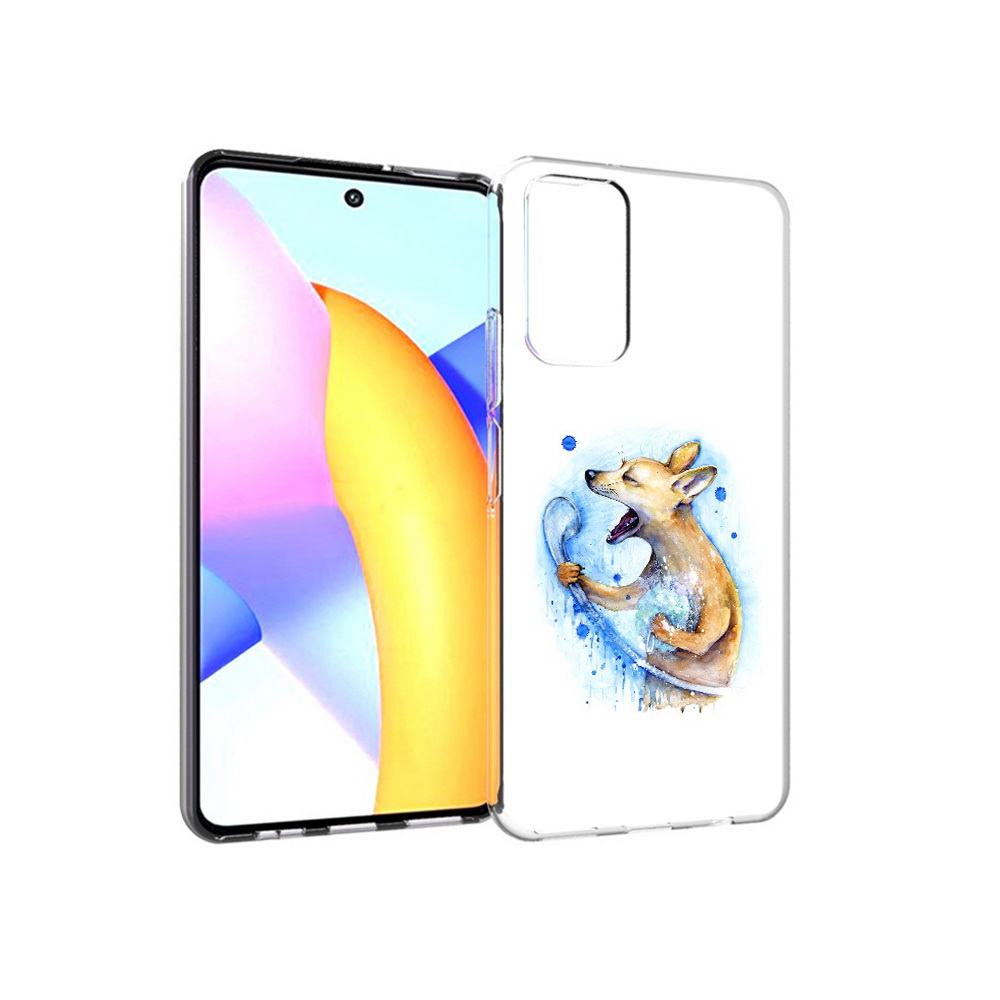 Чехол MyPads Tocco для Huawei Honor 10 X Lite пение в душе