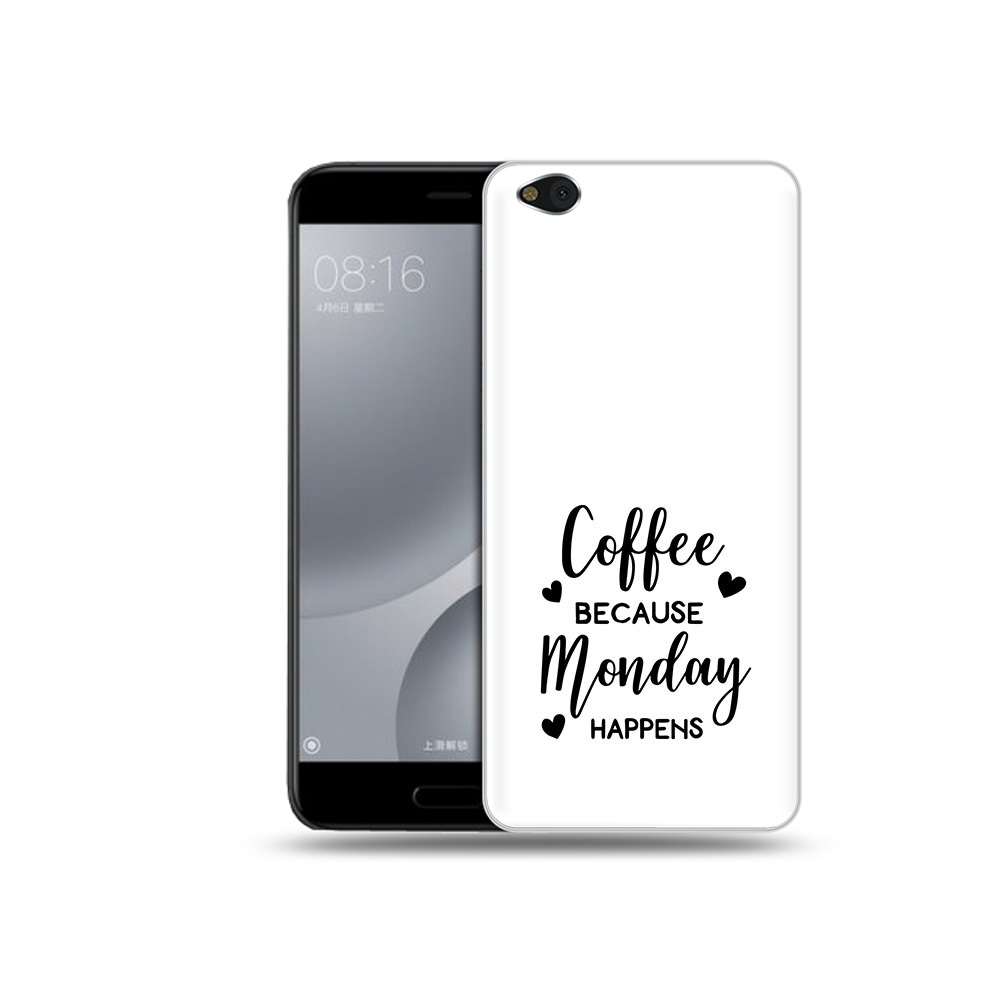 

Чехол MyPads Tocco для Xiaomi Mi 5C кофе и понедельник стал счастливым (PT61938.328.402), Прозрачный, Tocco