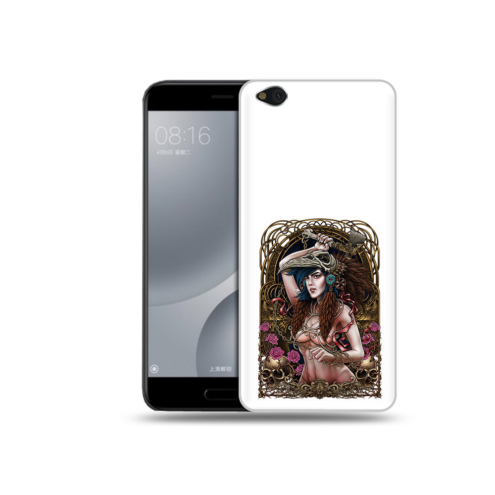 

Чехол MyPads Tocco для Xiaomi Mi 5C красивая девушка рисунок (PT61938.328.407), Прозрачный, Tocco
