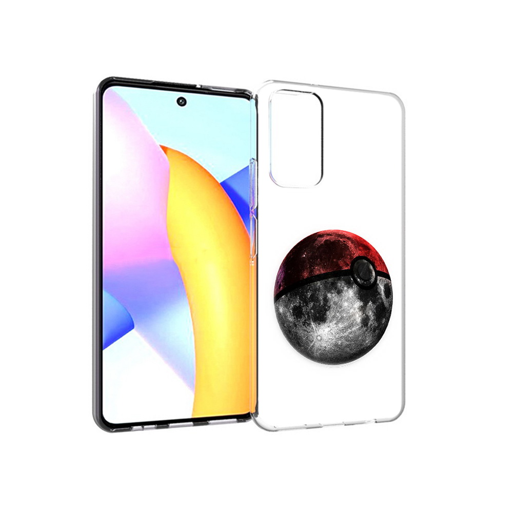 

Чехол MyPads Tocco для Huawei Honor 10 X Lite планета покебол, Прозрачный, Tocco