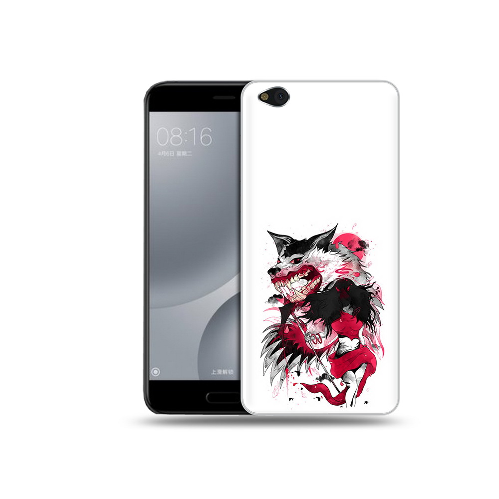

Чехол MyPads Tocco для Xiaomi Mi 5C красная шапочка (PT61938.328.410), Прозрачный, Tocco
