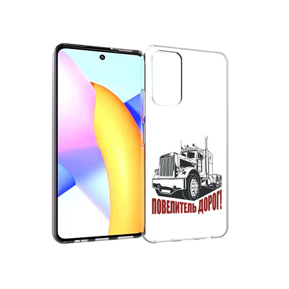 

Чехол MyPads Tocco для Huawei Honor 10 X Lite повелитель дорог, Прозрачный, Tocco