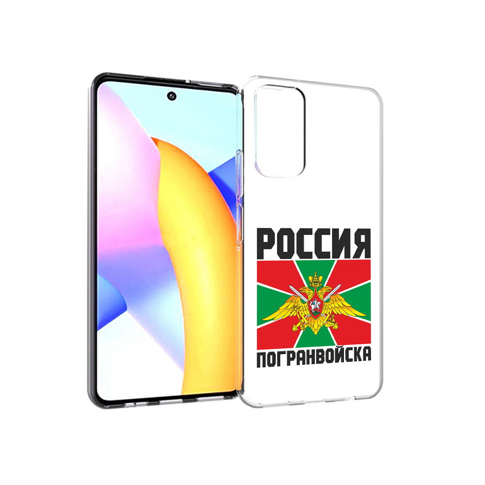 

Чехол MyPads Tocco для Huawei Honor 10 X Lite погранвойска, Прозрачный, Tocco
