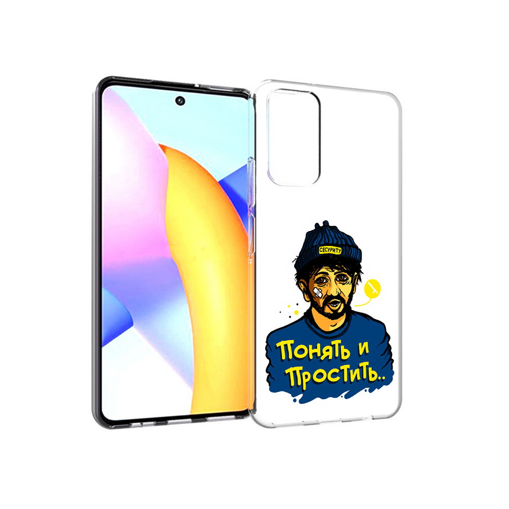 

Чехол MyPads Tocco для Huawei Honor 10 X Lite понять и простить, Прозрачный, Tocco