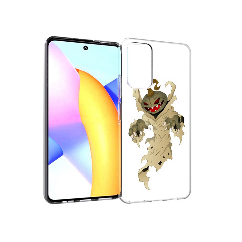 Чехол MyPads Tocco для Huawei Honor 10 X Lite призрак хэллоуина