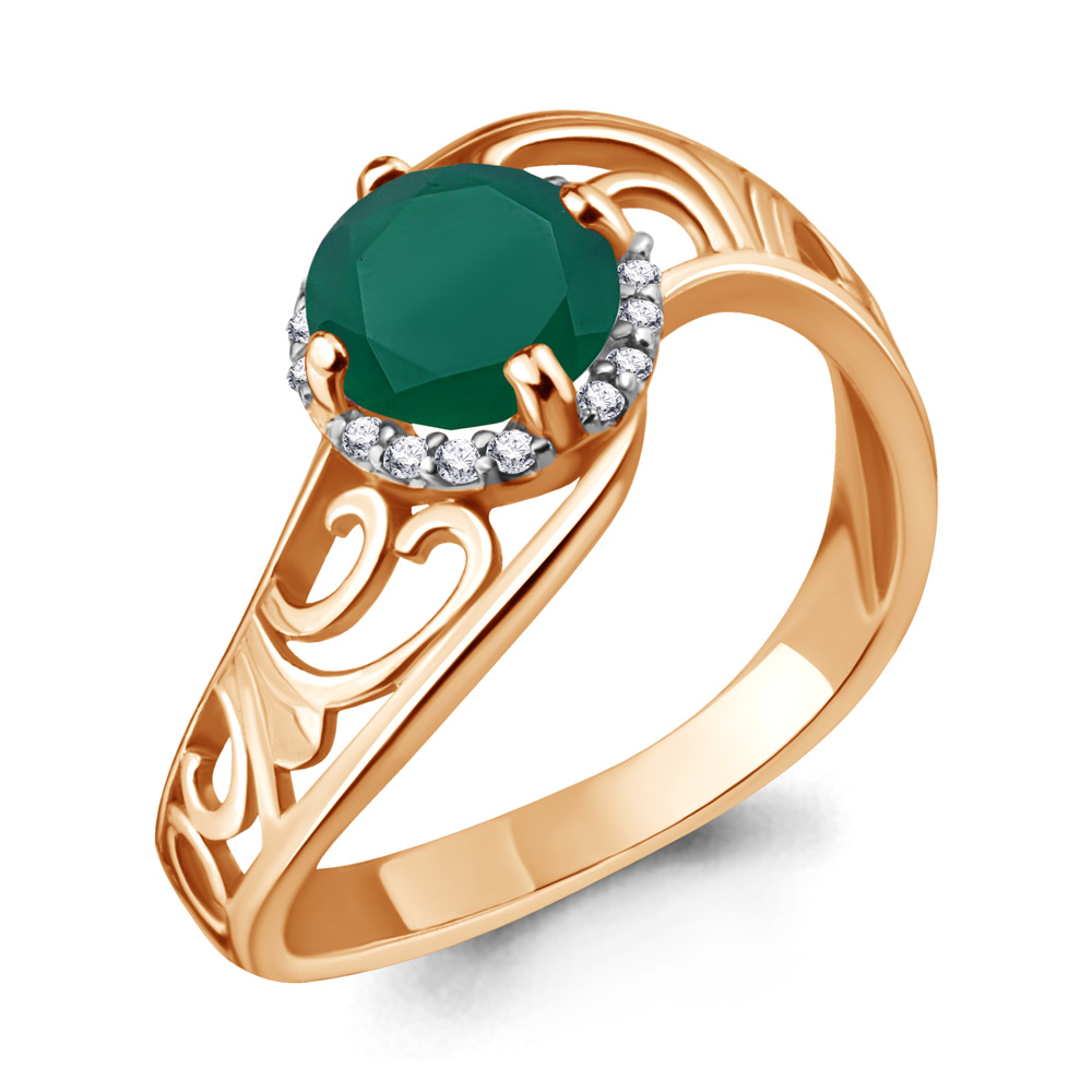 

Кольцо из серебра р. , AQUAMARINE 6539409А_925_з, 6539409А_925_з