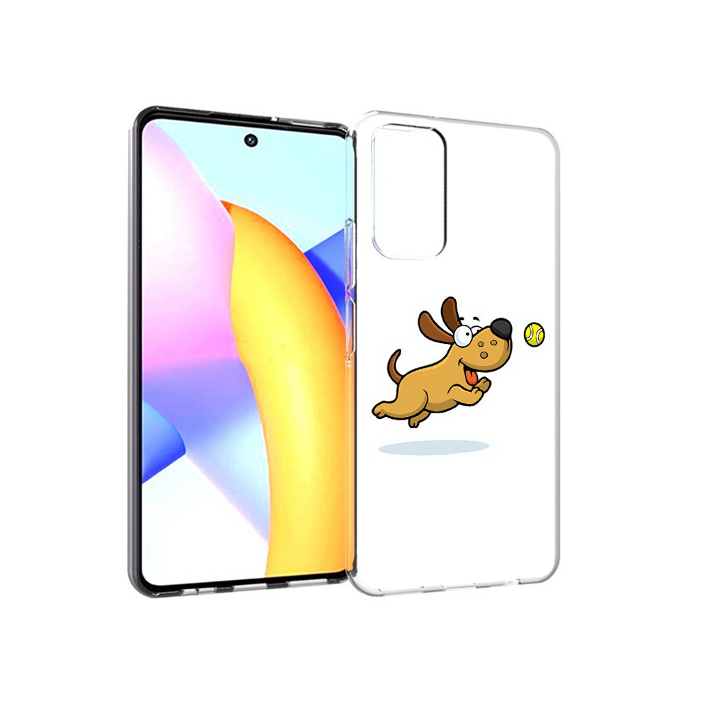 

Чехол MyPads Tocco для Huawei Honor 10 X Lite пёсик, Прозрачный, Tocco