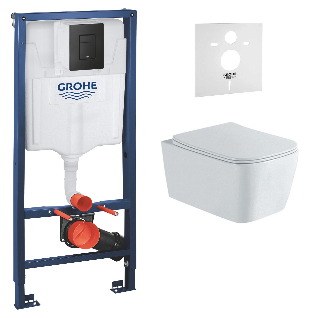 

Комплект инсталляции GROHE Либра с унитазом Aquatek и сиденьем с микролифтом (NW0152)